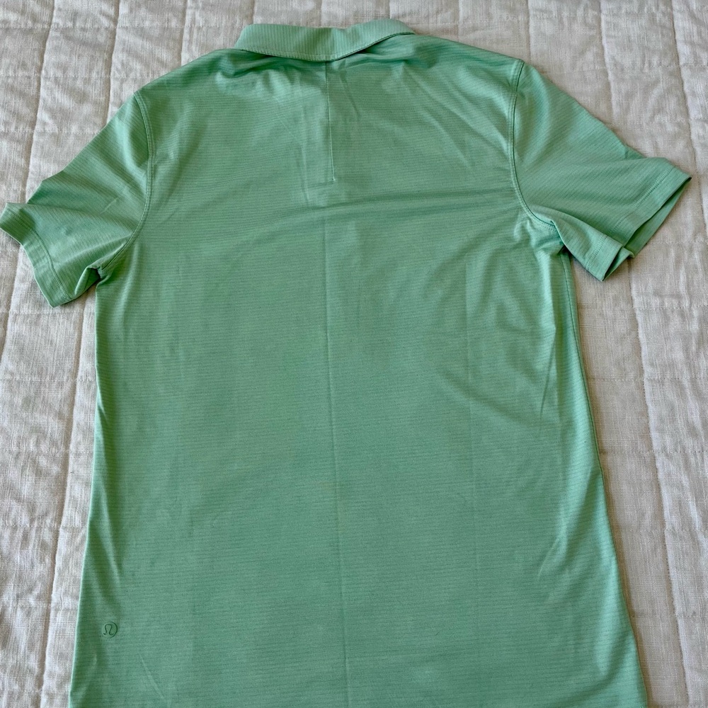 Lululemon Evolution Polo, Creamy Mint, Small; Exc… - image 2